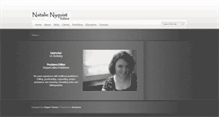 Desktop Screenshot of natalienyquist.com